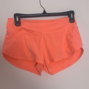Lululemon Sunset speed up shorts !